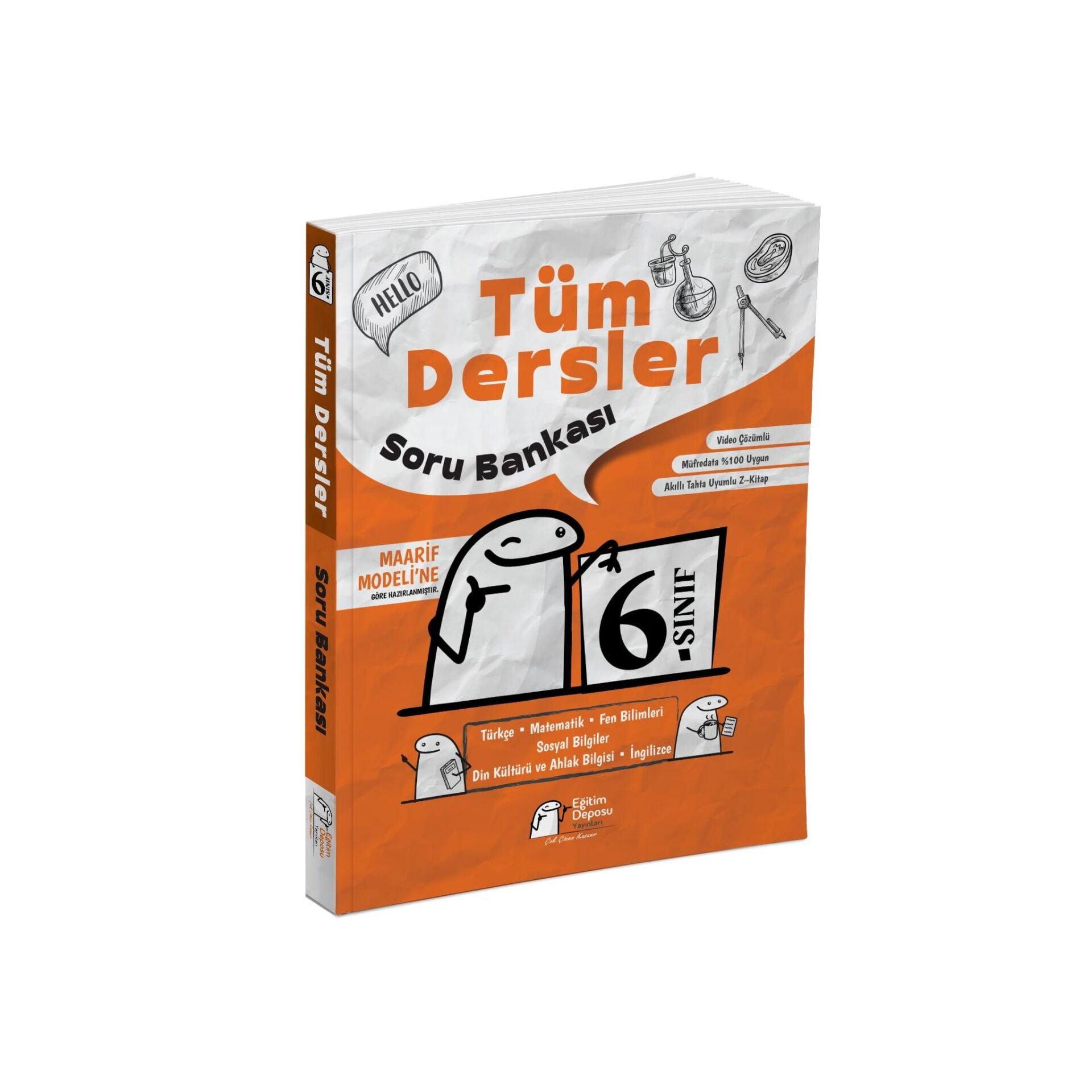 Eğitim Deposu 6 Tüm Dersler Soru Bankası