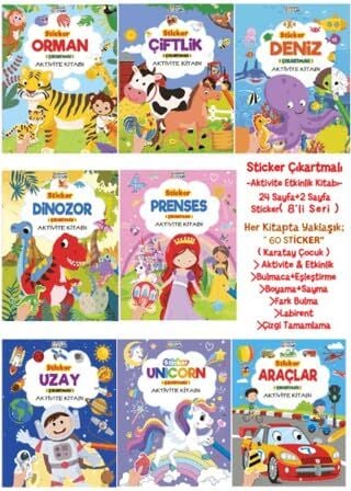 Karatay Sticker Çıkartmalı Aktivite Kitabı