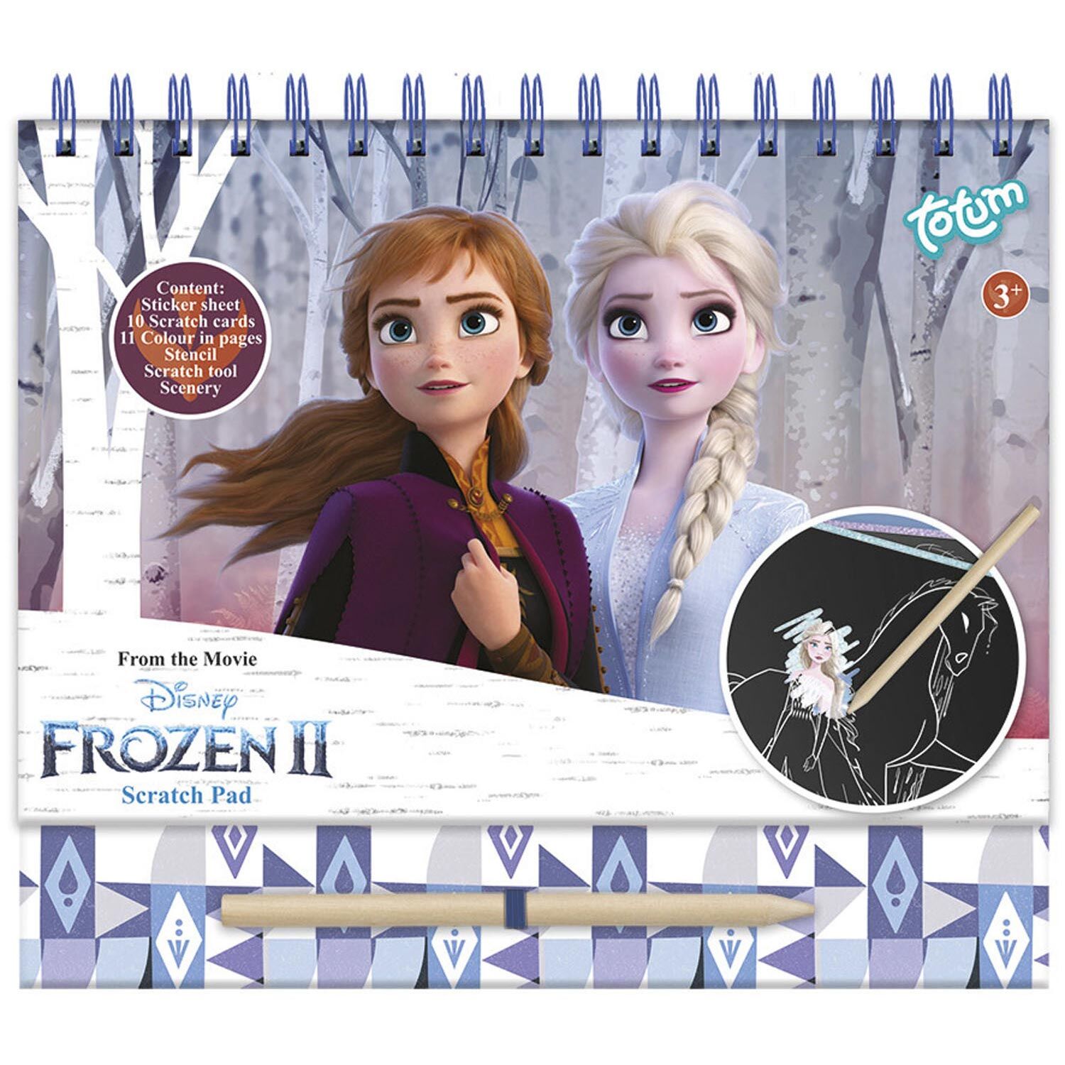 Taros Disney Frozen Scratch Book