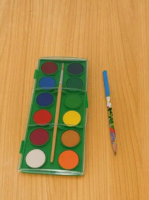 Faber-Castell Dino Büyük Boy Suluboya 12 Li +1 Kurşun Kalem