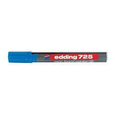 Edding 725 Beyaz Tahta Kalemi Fosforlu Mavi