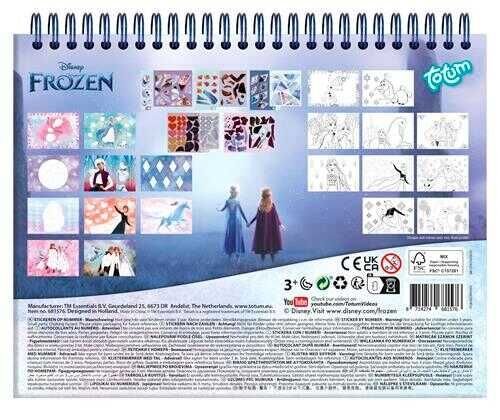 Taros Disney Frozensticker By Number Pad