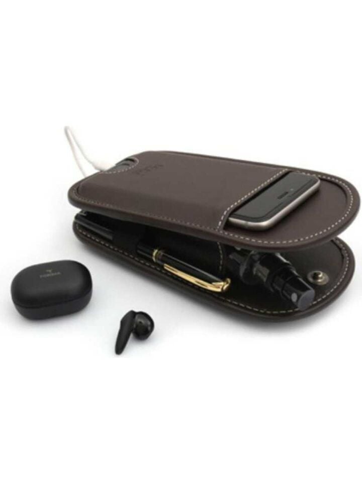 2K Unisex Çok Amaçlı Mini Çanta Kahve