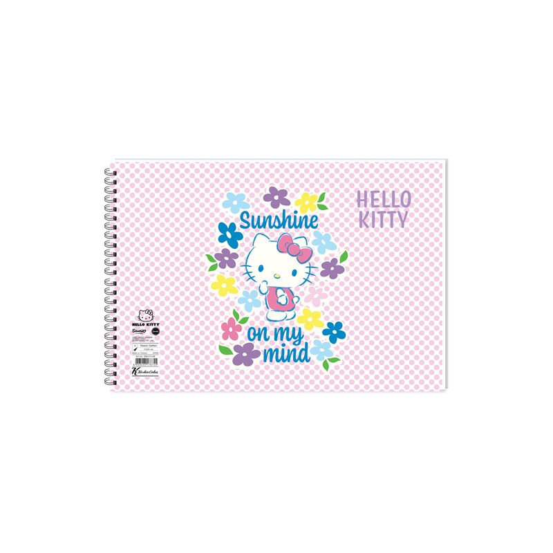 Keskin 17x25 15 Yaprak Helle Kitty Resim Defteri