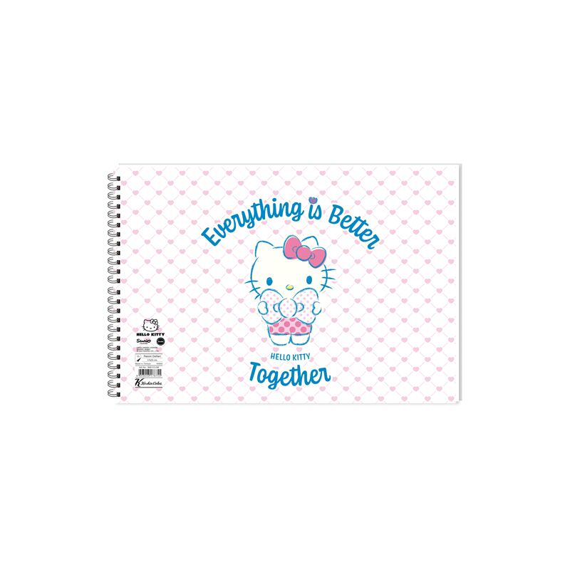 Keskin 17x25 15 Yaprak Helle Kitty Resim Defteri