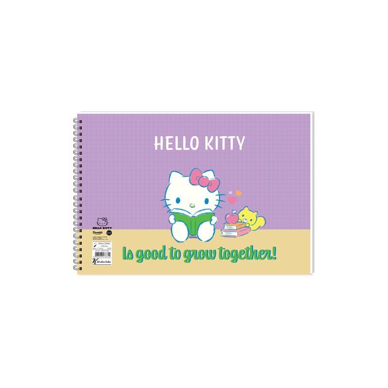 Keskin 17x25 15 Yaprak Helle Kitty Resim Defteri