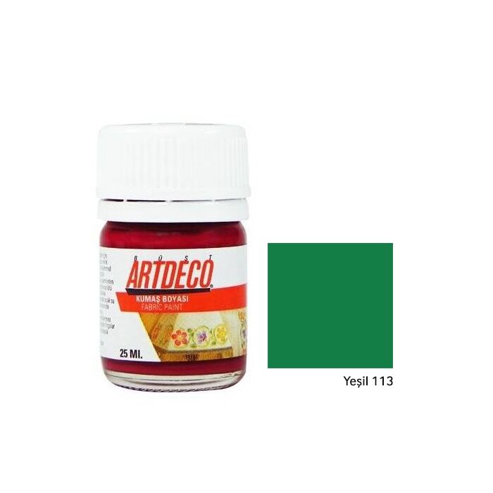 Artdeco Kumaş Boyası 25 Ml Yeşil 113