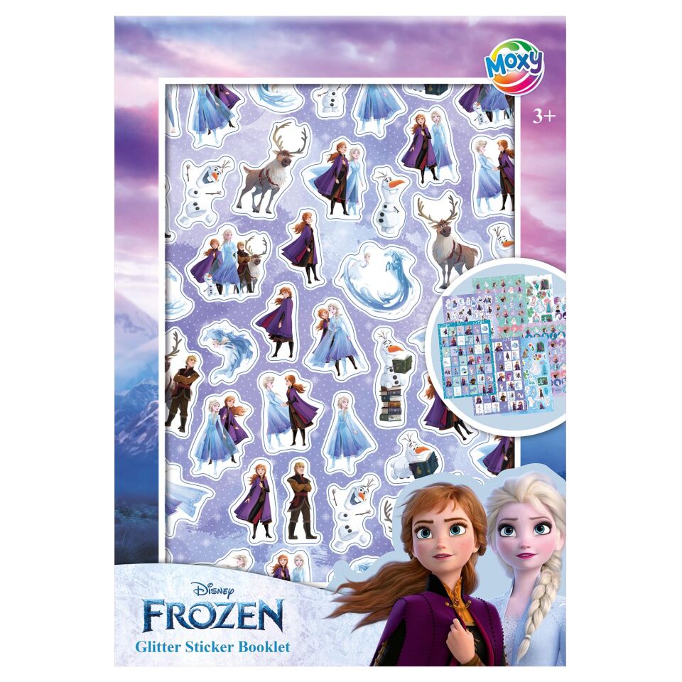 Taros Frozen Glitter Sticker Book  A5 8 Sheets