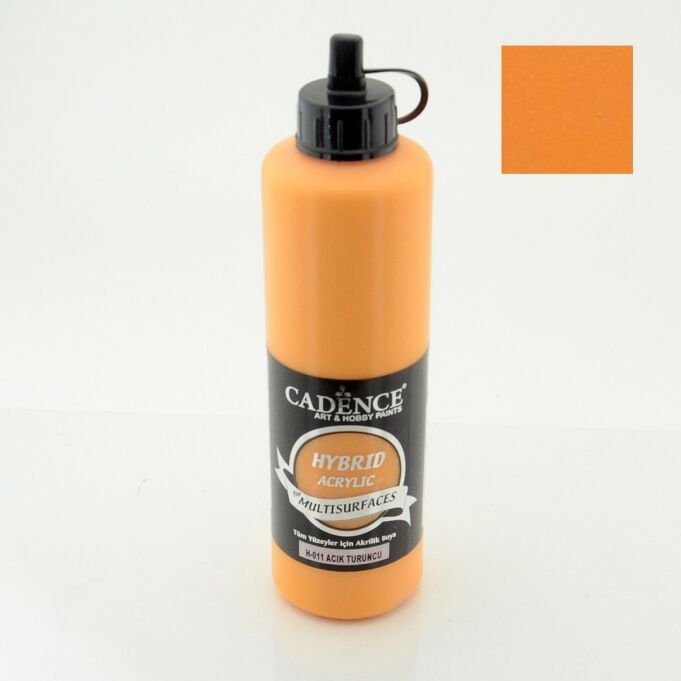 Cadence Hybrid Akrilik Multisurfaces H-011 Açık Turuncu 500 Ml