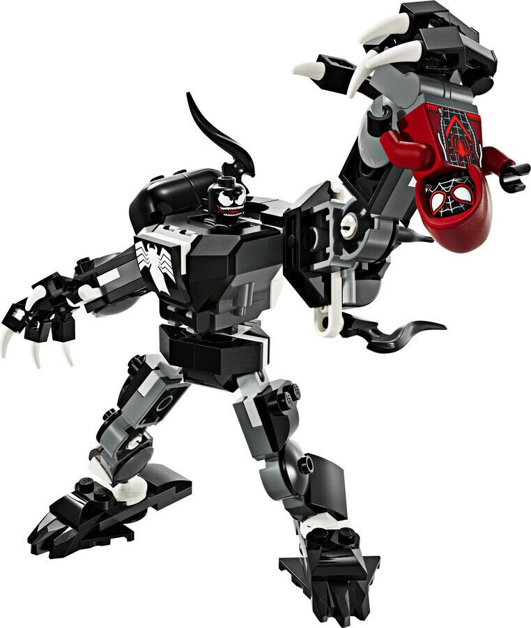 Lego Venom Robot Zırhı Mıles Morales’E Karşı 