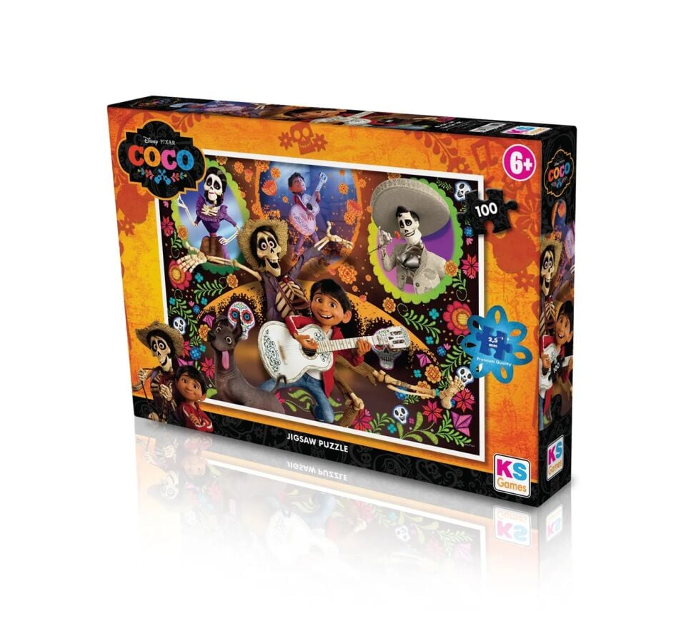 Ks Games 100 Parça Puzzle Coco