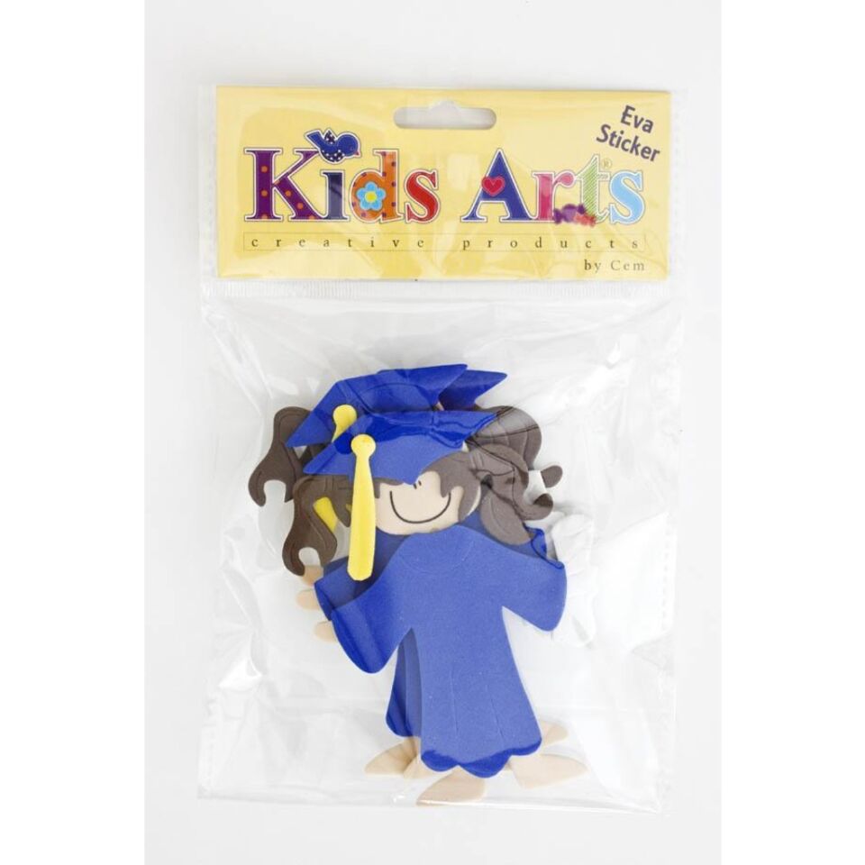 Kids Arts Eva Sticker Mezuniyet