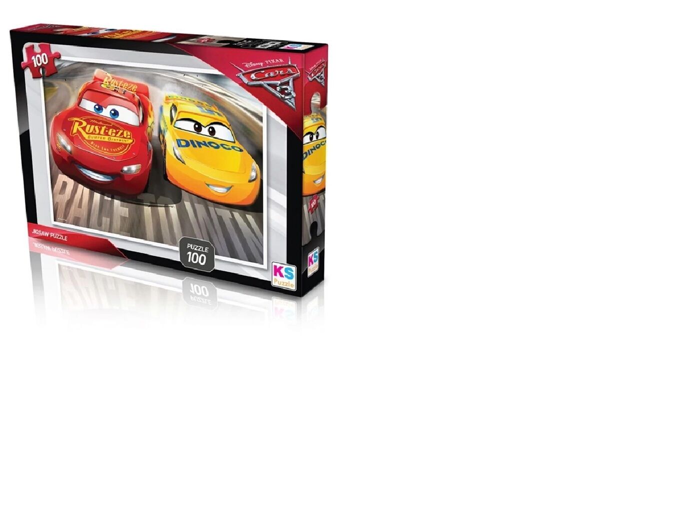 Ks Games 100 Parça Puzzle Cars