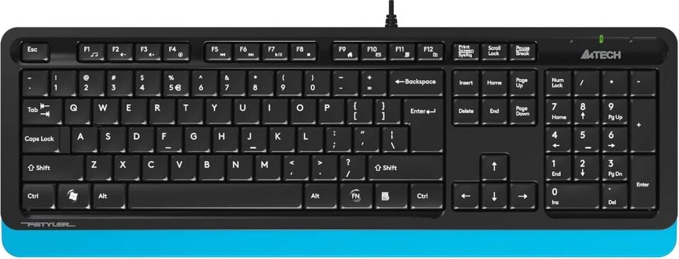 A4 Tech Fk10 Q Usb Fsytyler Mavi Tr Fn-Multimedya