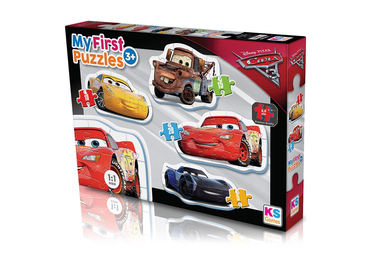 Ks Games My First Cut Out Puzzles 4in1 Cars