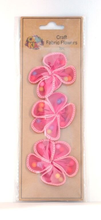 Kids Arts Sticker Boncuklu Tül Çiçek