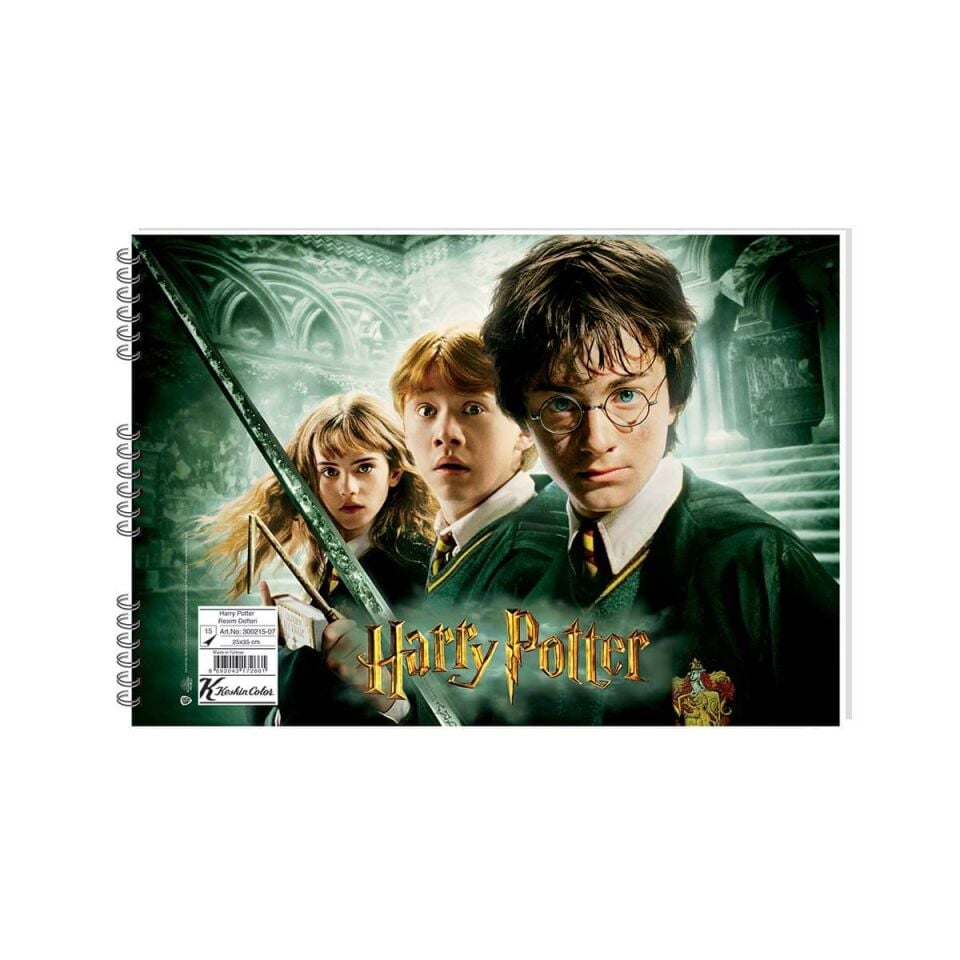 Keskin Harry Potter 25x35 15 Yaprak Spiralli Resim Defteri