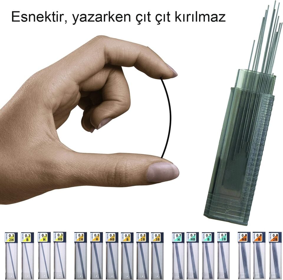 Tombow Mono Lead Uç 0,9 Mm 12 Uç Tüp HB