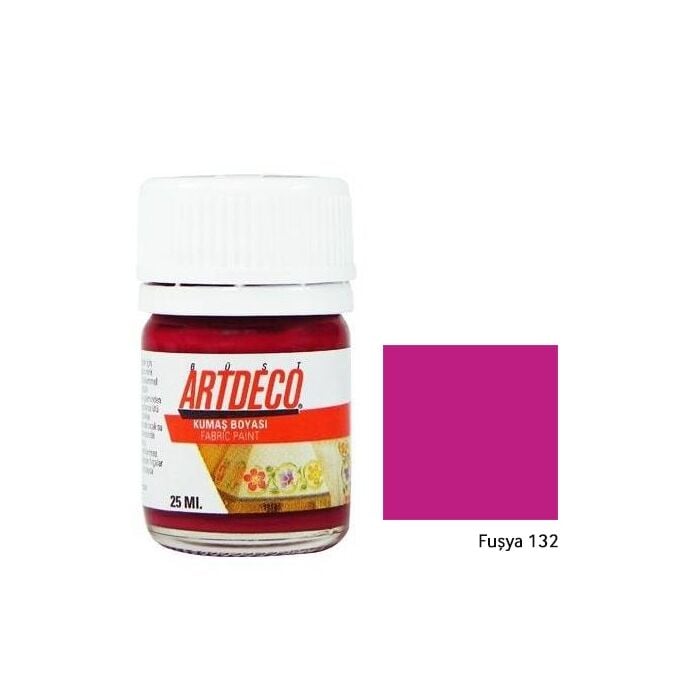 Artdeco Kumaş Boyası 25 Ml Fuşya 132