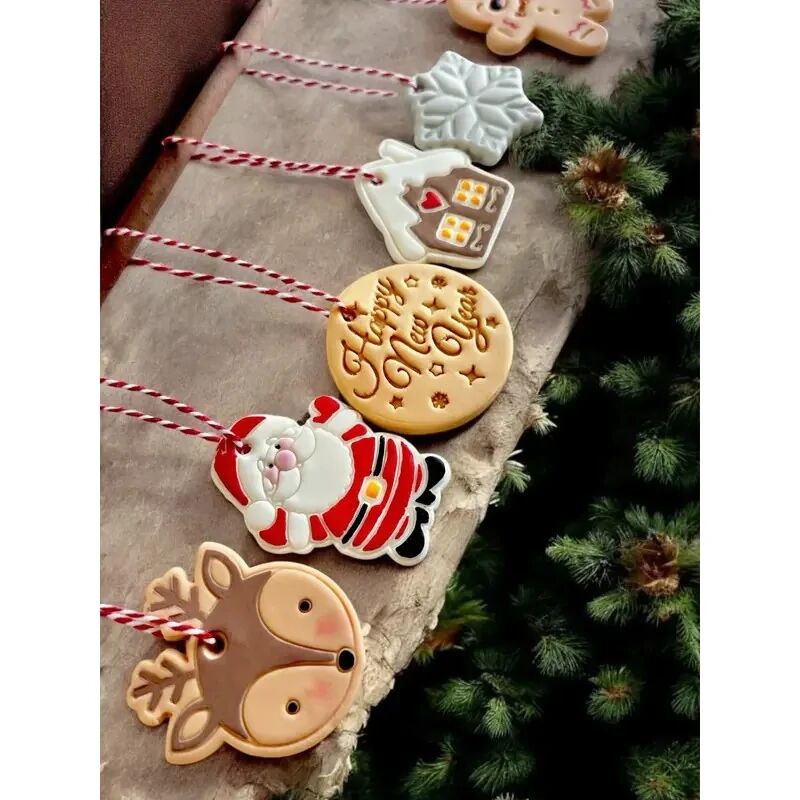 Nureart Christmas Yeni Silikon Kalıp Sk1017006