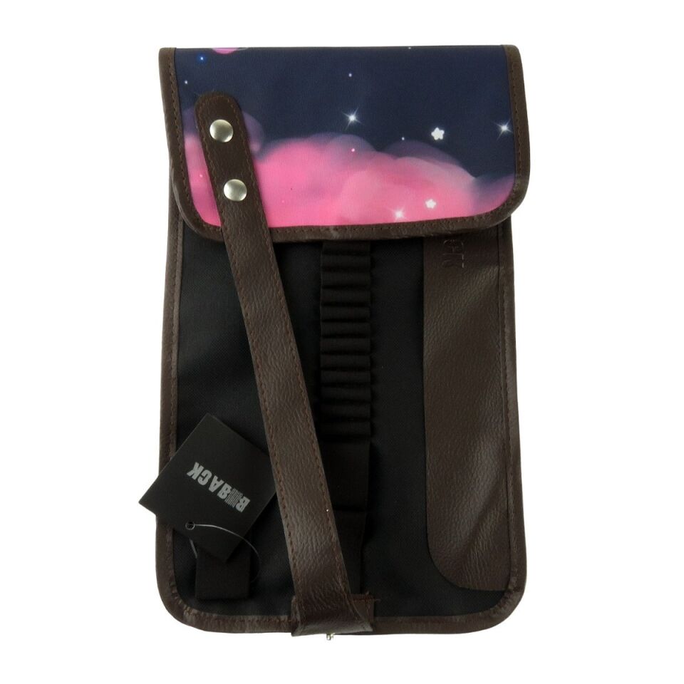 B Back Rulo Kalemlik Desenli Uzay