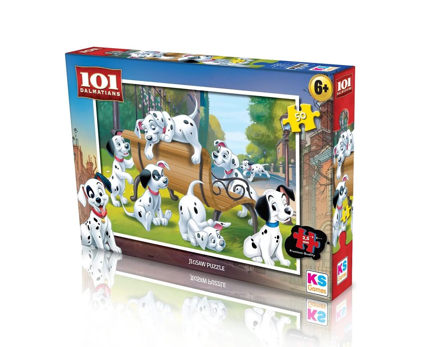 Ks Games 50 Parça Puzzle 101 Dalmatian