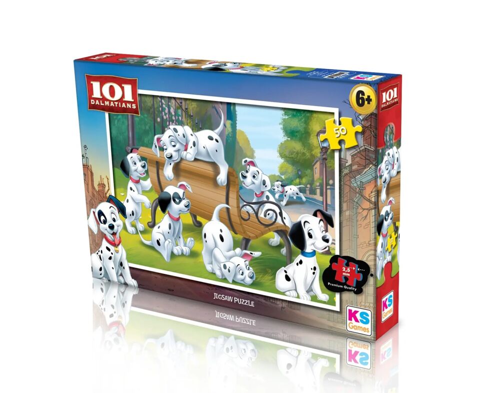 Ks Games 50 Parça Puzzle 101 Dalmatian