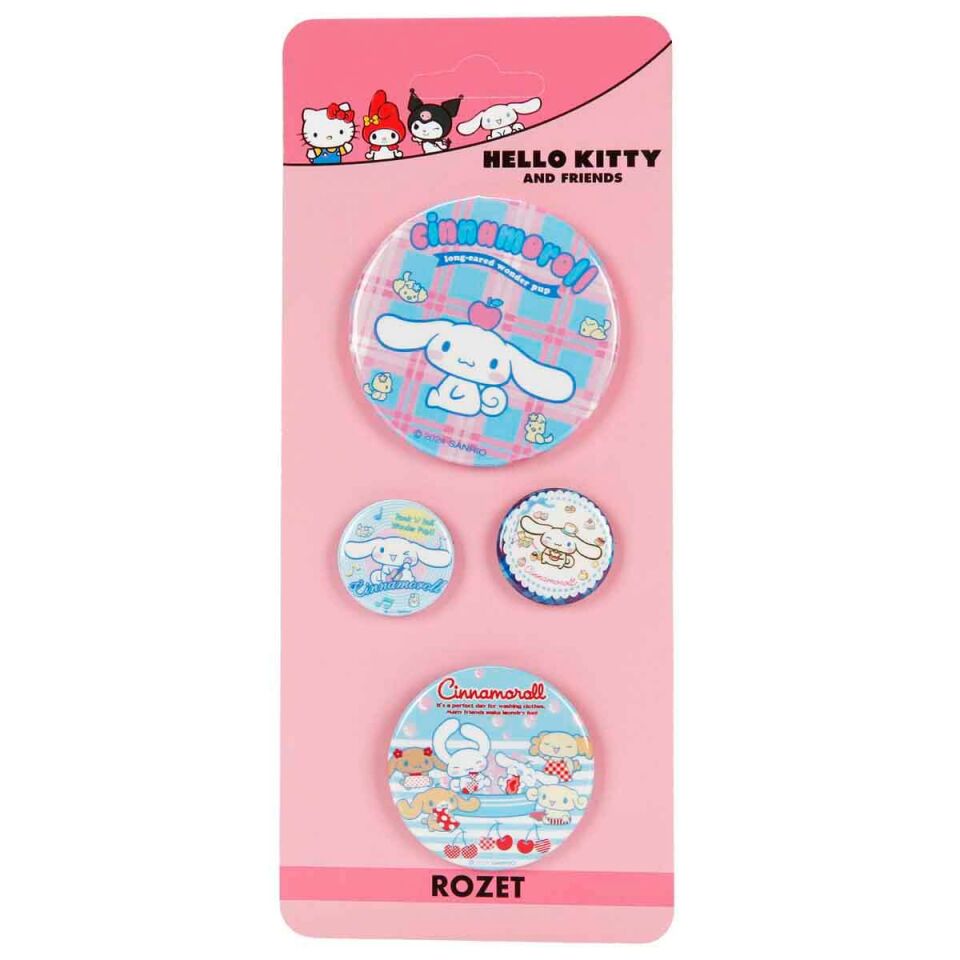 Gifi Hello Kitty 4 Lü Rozet Karışık Boy Display