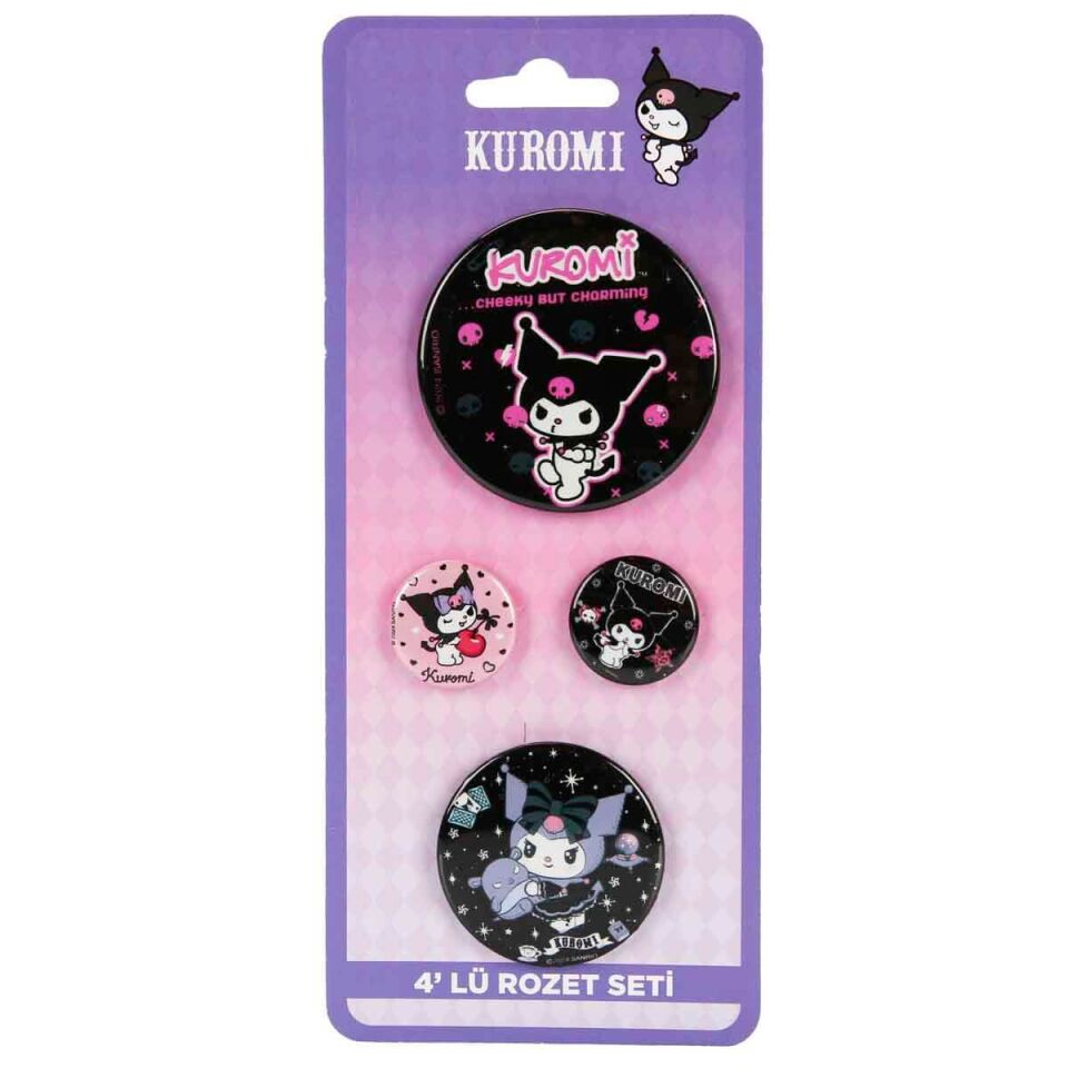 Gifi Hello Kitty 4 Lü Rozet Karışık Boy Display